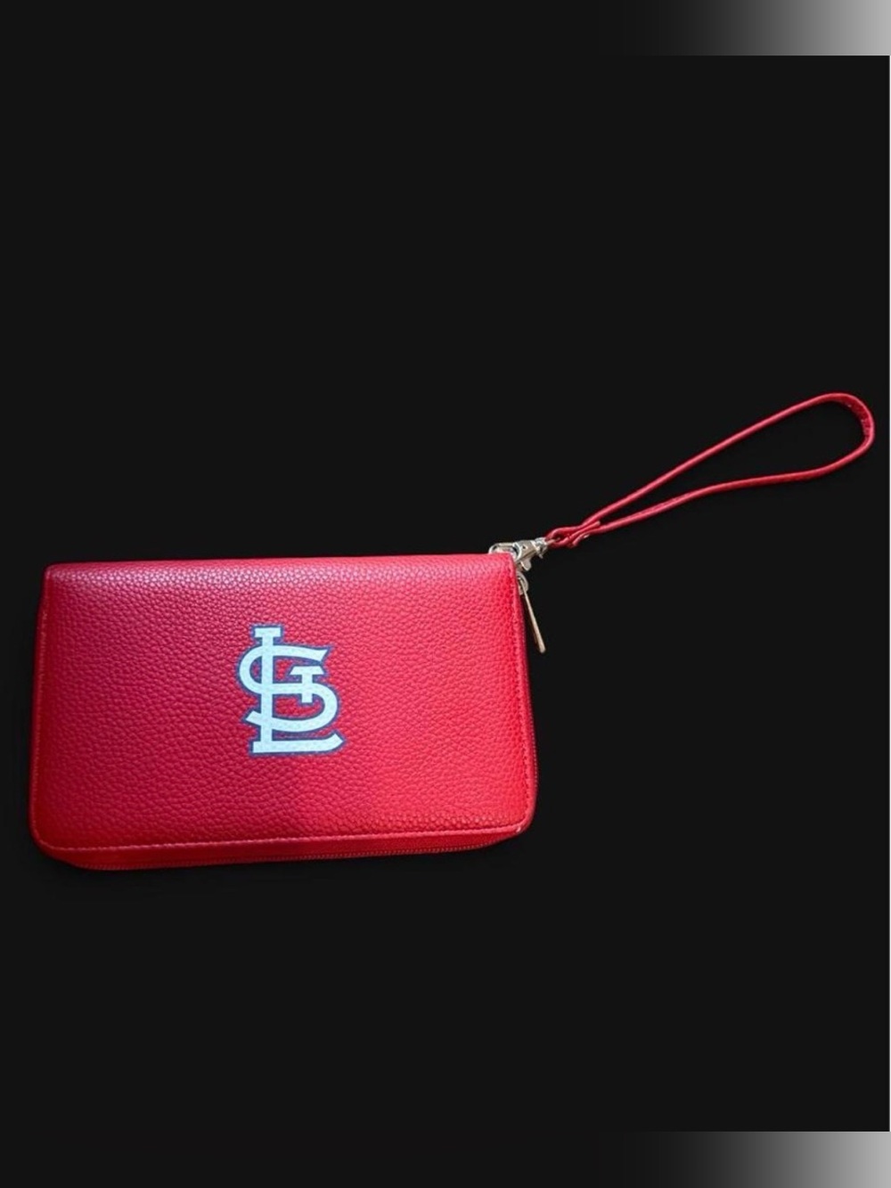 Red St Louis Cardinals Wristlet Clutch